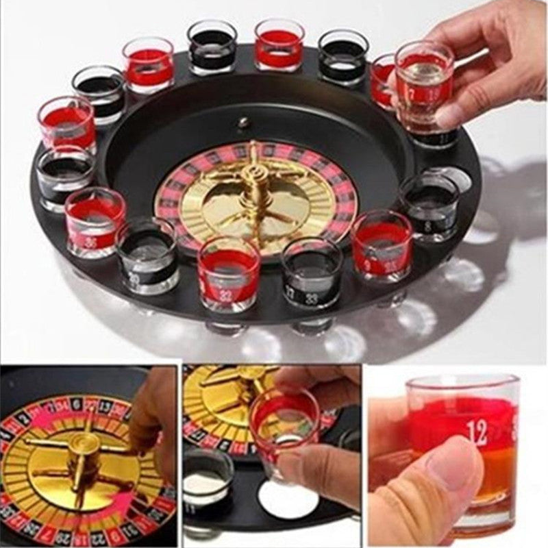 Shot Glass Set Funny Russian Roulette