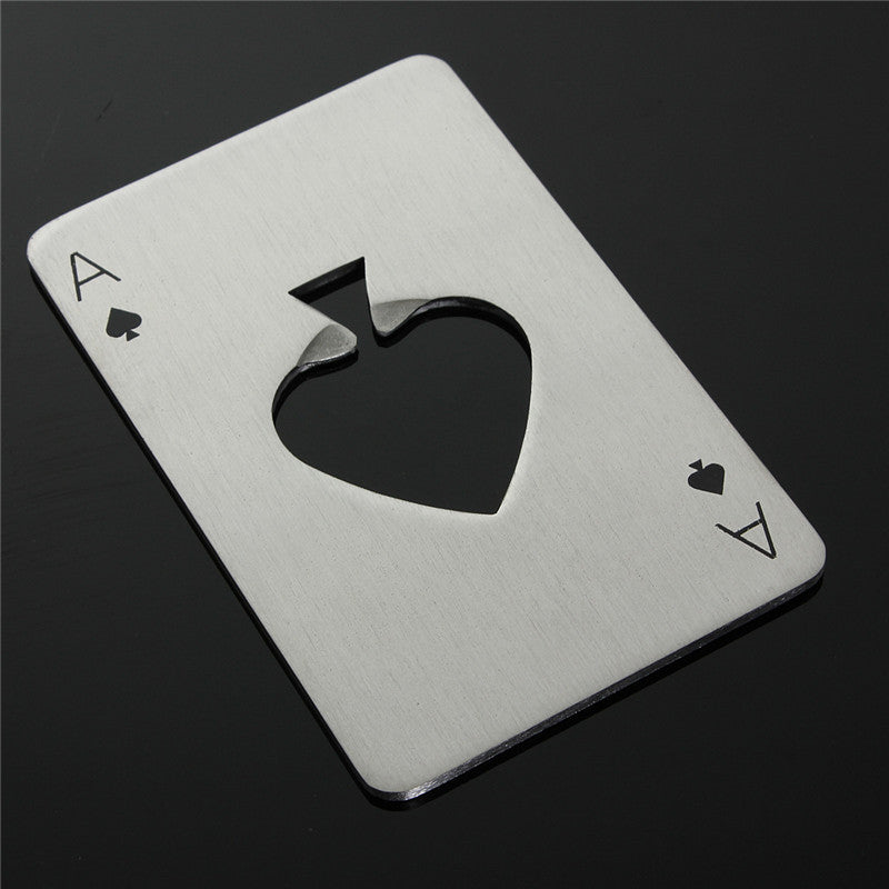 Poker Card Beer Bottle Opener