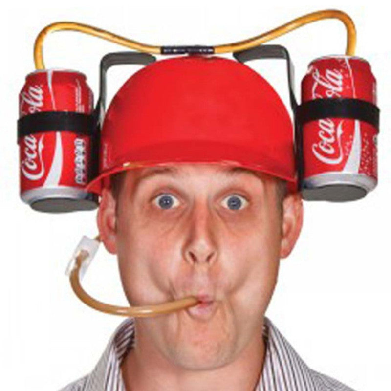 Hilarious Beer Drinking Helmet