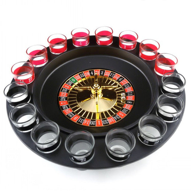 Shot Glass Set Funny Russian Roulette