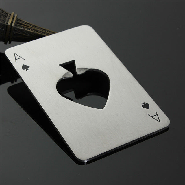 Poker Card Beer Bottle Opener