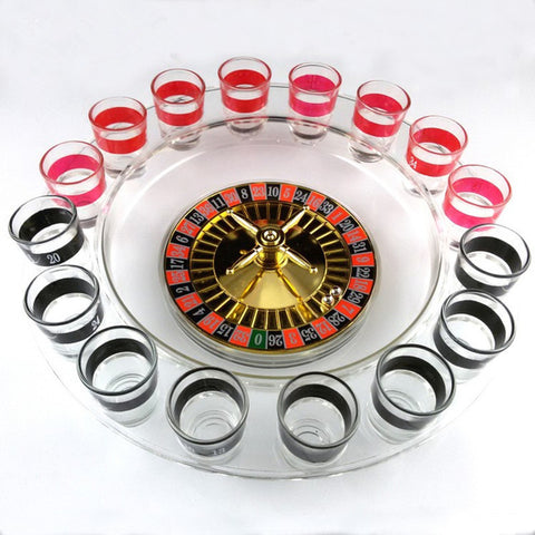 Shot Glass Set Funny Russian Roulette